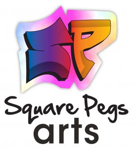 Square-pegs-arts logo