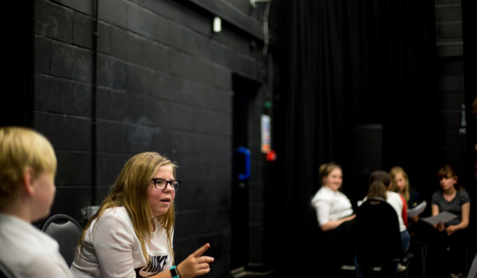 Gulbenkian Youth Theatre, Workshops. Photography by Jason Pay-1