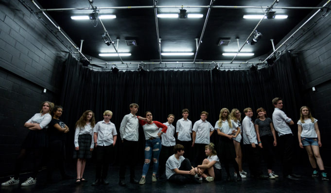 Gulbenkian, youth theatre Workshops. Photography by Jason Pay-14