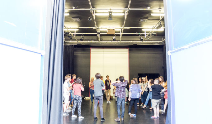 Gulbenkian, youth theatre, Workshops. Photography by Jason Pay-15