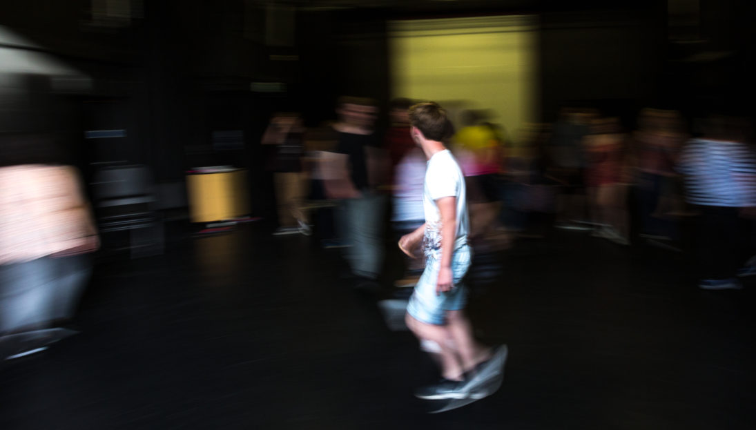 Gulbenkian, youth theatre Workshops. Photography by Jason Pay-18