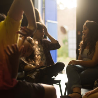 Gulbenkian youth theatre, Workshops. Photography by Jason Pay-37