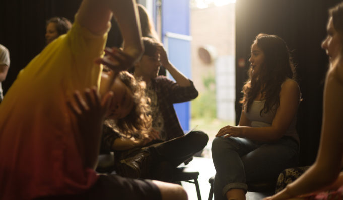 Gulbenkian youth theatre, Workshops. Photography by Jason Pay-37