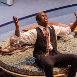 NTL 2019 Present Laughter - Photograph by Manuel Harlan 141