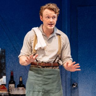 NTL 2019 Present Laughter - Photograph by Manuel Harlan 216