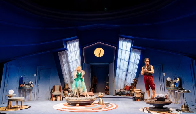 NTL 2019 Present Laughter - Photograph by Manuel Harlan 243