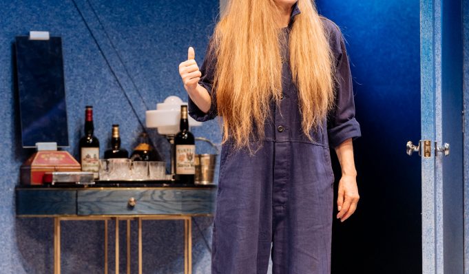 NTL 2019 Present Laughter - Photograph by Manuel Harlan 246