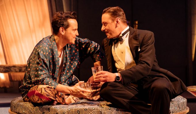 NTL 2019 Present Laughter - Photograph by Manuel Harlan 346