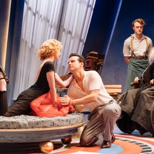 NTL 2019 Present Laughter - Photograph by Manuel Harlan 402
