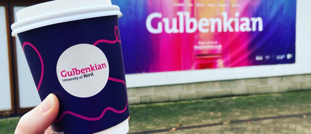 Gulbenkian takeaway coffee cup