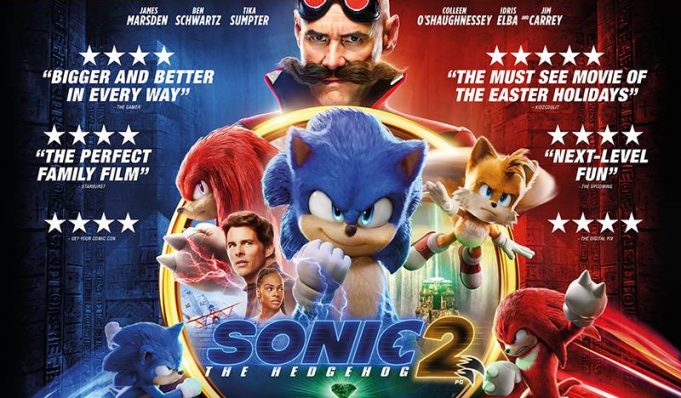 Sonic The Hedgehog 2 Movie Film Poster